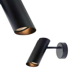 Kinkiet FUTURO 1 czarny LP-17001/1W BK LIGHT PRESTIGE