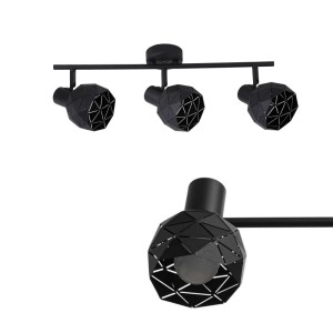 Reus 3 spot czarny Light Prestige