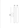 Oprawa meblowa LED CLICK 1,5W KOCP1,5W Kobi