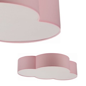 Plafon CLOUD różowa chmurka do pokoju dziewczynki szer. 62cm TK Lighting