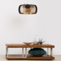 Lampa wisząca CRYSTAL o średnicy 50cm z kryształowymi sopelkami Zuma Line