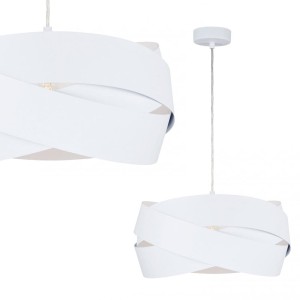 Lampa wisząca TORNADO 40 cm biała/white 1113 Zuma Line