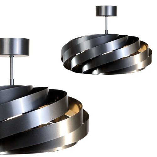 Lampa sufitowa VENTO 60 cm antracyt 1135 Zuma Line