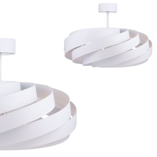 Lampa sufitowa VENTO 60 cm biała/white 1132 Zuma Line