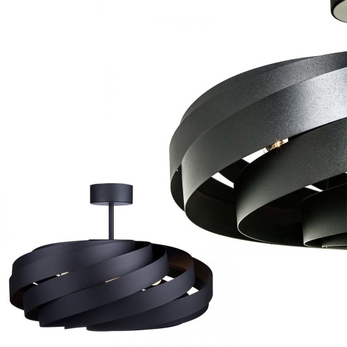 Lampa sufitowa VENTO 60 cm czarna/black 1131 Zuma Line