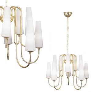 Lampa wisząca MAGNUM 10 złoty/gold 1129 Zuma Line