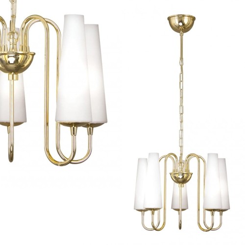 Lampa wisząca MAGNUM 5 złoty/gold 1127 Zuma Line