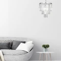 17106/3+1-CHR AMEDEO LAMPA WISZĄCA CHROM/CHROME Zuma Line