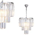 17106/3+1-CHR AMEDEO LAMPA WISZĄCA CHROM/CHROME Zuma Line