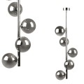 Lampa wisząca LUNA z pięcioma szklanymi kulami Zuma Line