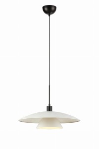 Lampa wisząca MILLINGE Pendant 1L Matt Biały/Czarny 108430 Markslojd