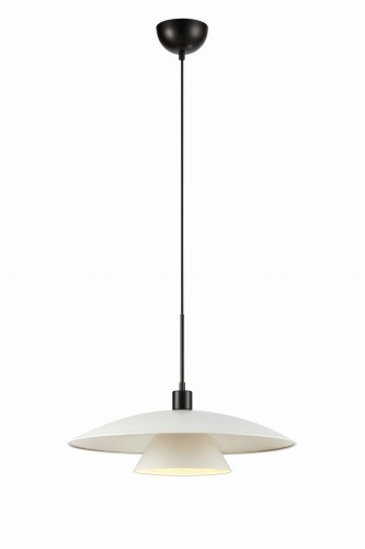 Lampa wisząca MILLINGE Pendant 1L Matt Biały/Czarny 108430 Markslojd