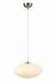 Lampa wisząca LOCUS Pendant 1L Biały/stalowy 108437 Markslojd