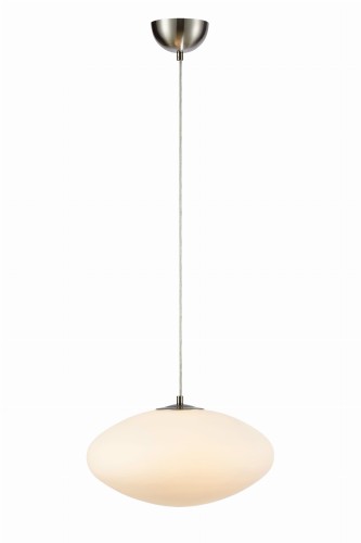 Lampa wisząca LOCUS Pendant 1L Biały/stalowy 108437 Markslojd