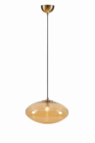 Lampa wisząca LOCUS Pendant 1L Bursztyn/Mosiądz 108441 Markslojd