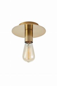 Lampa sufitowa PIATTO Ceiling 1L Ciemny mosiądz 108541 Markslojd
