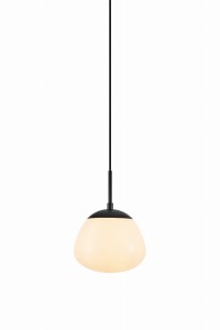 Lampa wisząca RISE Pendant 1L Biały/Czarny Small 108547 Markslojd