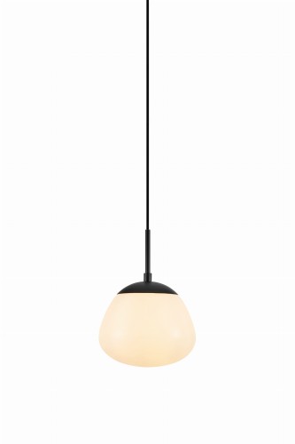 Lampa wisząca RISE Pendant 1L Biały/Czarny Small 108547 Markslojd