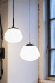 Lampa wisząca RISE Pendant 1L Biały/Czarny Small 108547 Markslojd