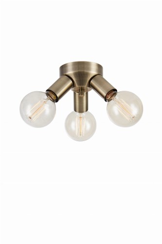 Lampa sufitowa MAZZO Ceiling 3L Antyczny mosiądz 108550 Markslojd