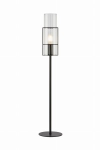 Lampa stołowa TUBO Table 1L 65cm Czarny/Przezroczystyny 108556 Markslojd