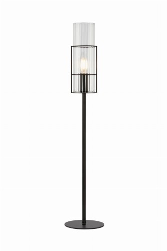 Lampa stołowa TUBO Table 1L 65cm Czarny/Przezroczystyny 108556 Markslojd