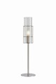 Lampa stołowa TUBO Table 1L 50cm Nikiel satynowy/Clear 108557 Markslojd