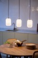Lampa wisząca CAVA Pendant 3L Straight Czarny biały 108563 Markslojd