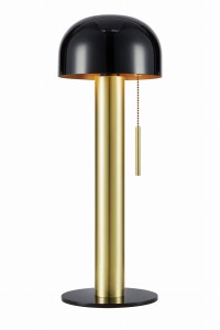 Lampa stołowa COSTA Table 1L Czarny/Mosiądz szczotkowany 108576 Markslojd