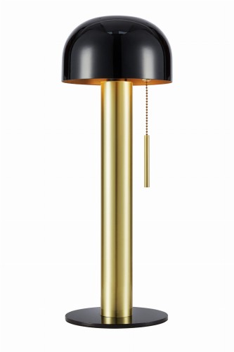 Lampa stołowa COSTA Table 1L Czarny/Mosiądz szczotkowany 108576 Markslojd