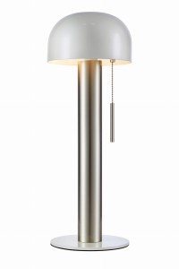 Lampa stołowa COSTA Table 1L Nikiel satynowy/White 108577 Markslojd