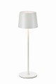 Lampa stołowa FIORE Rechargeable Table Matt Biały B/O 108654 Markslojd