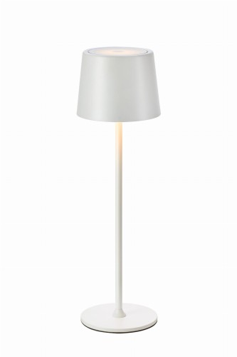 Lampa stołowa FIORE Rechargeable Table Matt Biały B/O 108654 Markslojd