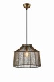 Lampa wisząca CAPANNA Pendant 1L Antyczny Mosiądz 108667 Markslojd