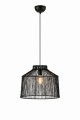 Lampa wisząca CAPANNA Pendant 1L Matt Czarny 108668 Markslojd