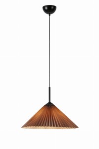 Lampa wisząca PLISADO Pendant 1L 50cm Szary 108709 Markslojd