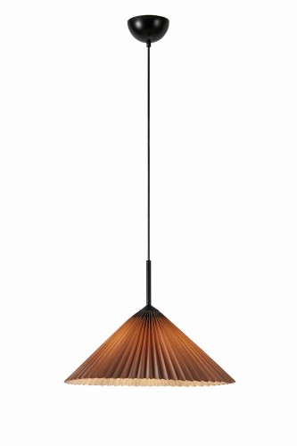 Lampa wisząca PLISADO Pendant 1L 50cm Szary 108709 Markslojd