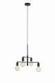Lampa wisząca CIELO Pendant 4L Piaskowy Czarny 108716 Markslojd