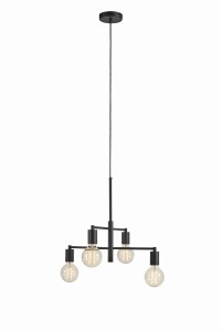 Lampa wisząca CIELO Pendant 4L Piaskowy Czarny 108716 Markslojd