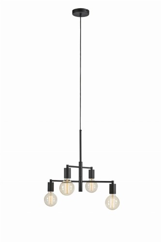 Lampa wisząca CIELO Pendant 4L Piaskowy Czarny 108716 Markslojd