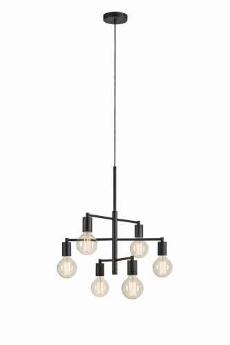 Lampa wisząca CIELO Pendant 6L Piaskowy Czarny 108717 Markslojd
