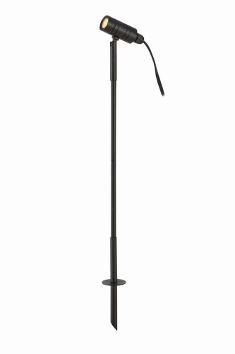 Lampa zewnętrzna ogrodowa dogruntowa UNITE 12 Spot 60cm 0,8W Czarny 108641 Markslojd