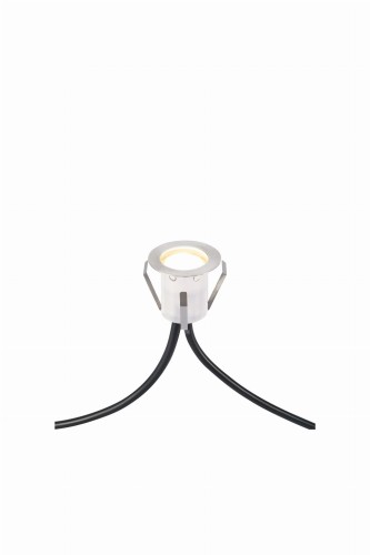 Oprawa wpuszczana oczko zewnętrzne UNITE 12 Decklight 6L 0,4W Steel 108644 Markslojd