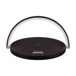 Lampka biurkowa z ładowaniem indukcyjnym SATURN LED BLACK 03863 Strühm 