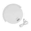 Lampka biurkowa z głośnikiem i  ładowaniem indukcyjnym SATURN LED WHITE SPEAKER 03864 Strühm