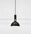 Lampa wisząca nowoczesna LARRY 1L Czarny/Złoty Szczotkowany Markslojd