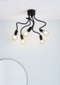 Lampa sufitowa MEDUSA 5L 107931 czarny/szary Markslojd