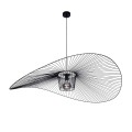 Lampa wisząca KAPELUSZ źródło światła E27 KP-21 CZARNY KAJA Lighting