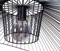 Lampa wisząca KAPELUSZ źródło światła E27 KP-21 CZARNY KAJA Lighting