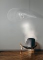 Lampa wisząca KAPELUSZ źródło światła E27 KP-21 BIAŁY KAJA Lighting